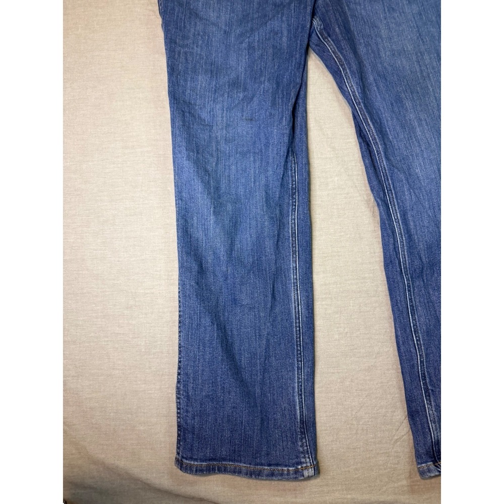 Carhartt Denim Overalls Women's XL Blue Excellent Relaxed Fit OR6002-W - Picture 11 of 13